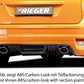 Rieger 00099101 Ford Focus 2 Rear Diffuser