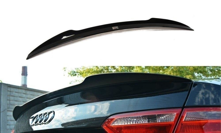 Maxton Design AU-A5-SLINE-CAP1T Spoiler Cap Audi S5 / A5 / A5 S-Line 8T / 8T FL Coupe | Duco Car Parts UK Car Parts