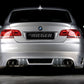 Rieger 00053438 BMW 3 Series E92 E93 Rear Diffuser for Twin Tailpipe Left & Right -  Matte Black