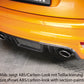 Rieger 00099101 Ford Focus 2 Rear Diffuser for Tailpipe Left & Right - Carbon-Look