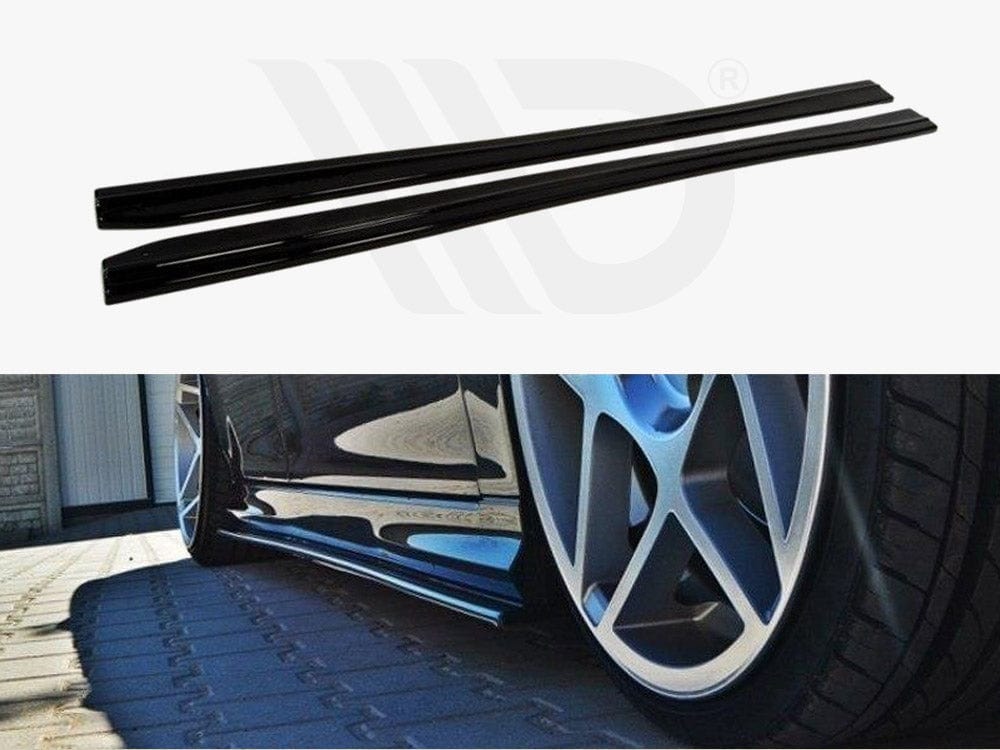 Maxton Design SA-9-3-TX-SD1T Side Skirts Diffusers Saab 9-3 Turbo X / Aero Facelift | Duco Car Parts UK Car Parts