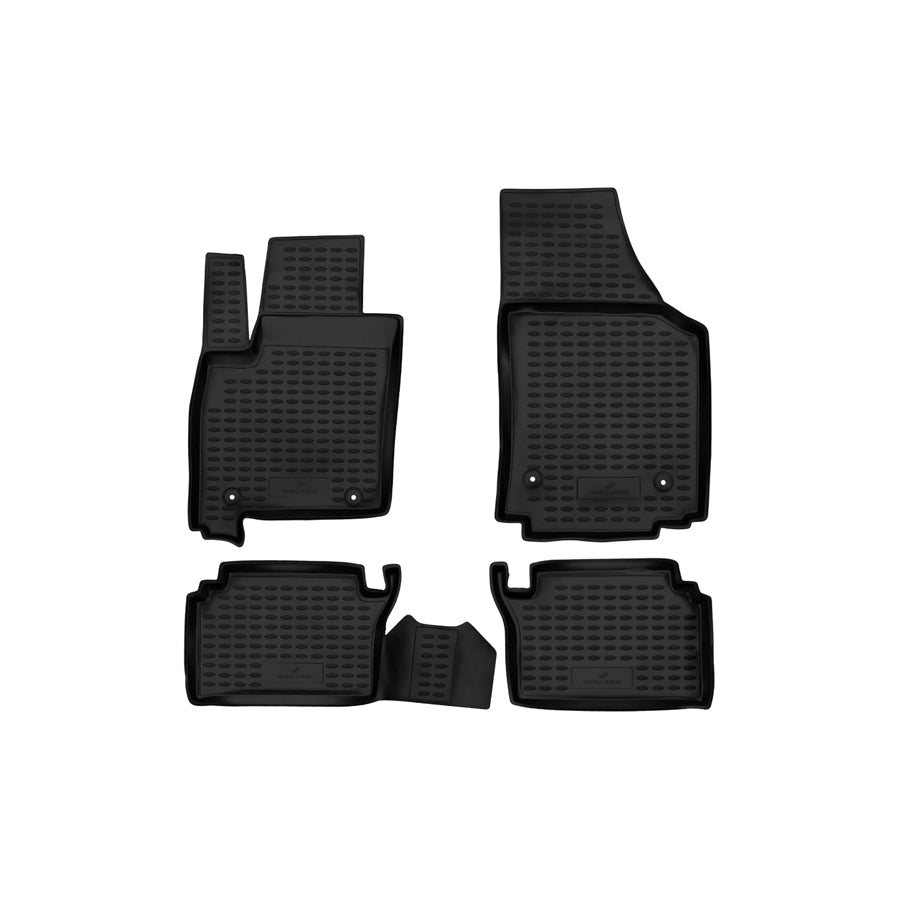 WALSER Tailored, XTR 75110 Floor mat set Front and Rear