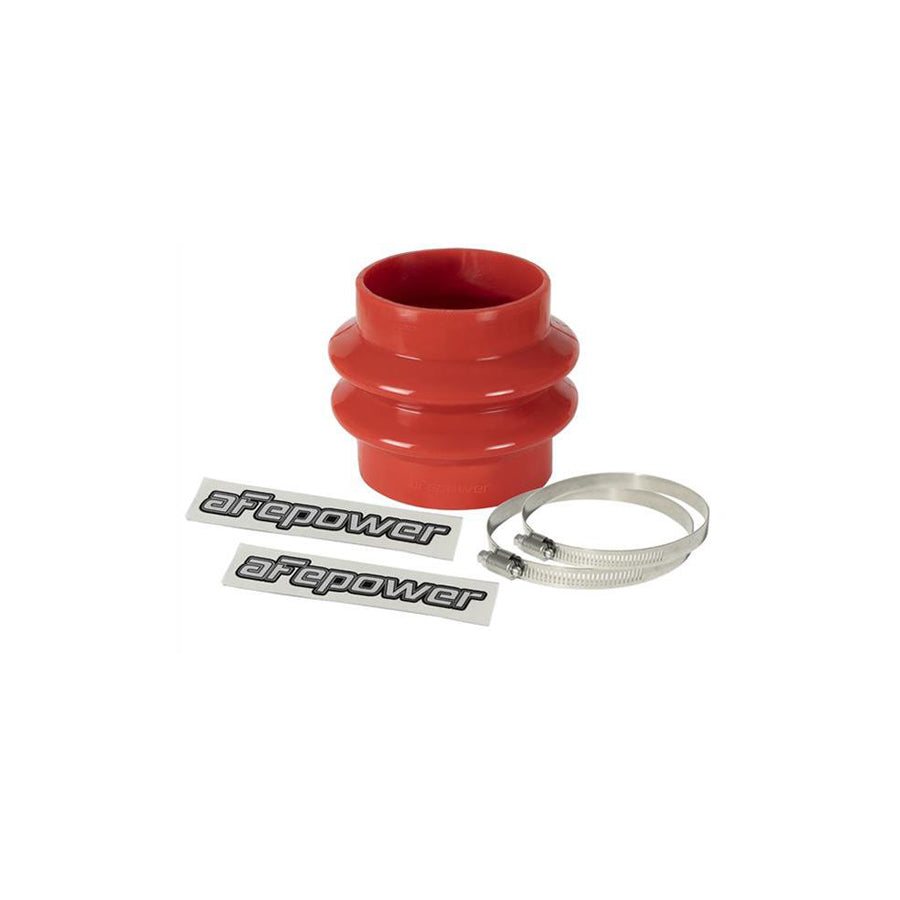  aFe 59-00118 (3-1/8 IN ID to 3 IN x 3-1/2 IN L) Straight Reducing Bellow-Coupler - Red Replacement Coupling Kit  | Duco Car Parts UK Car Parts