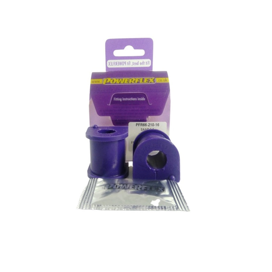 Powerflex PFR66-210-16 Vauxhall - Opel Saab Rear Anti Roll Bar Bush 16mm (Inc. Vectra B & 9-5) | Duco Car Parts UK Car Parts