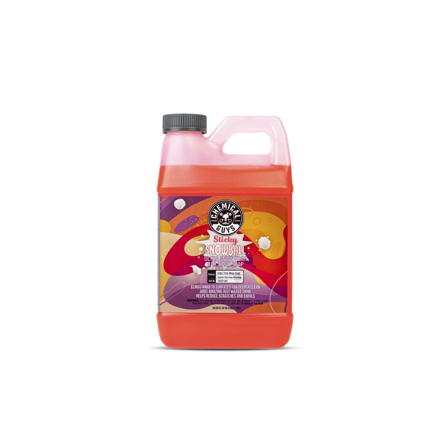 Chemical Guys Sticky Snowball Ultra Snow Foam Car Wash 64 oz | Duco Car Parts UK Car Parts