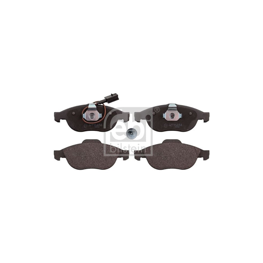 Febi Bilstein 116014 Brake Pad Set Front Axle Incl Wear Warning Contact