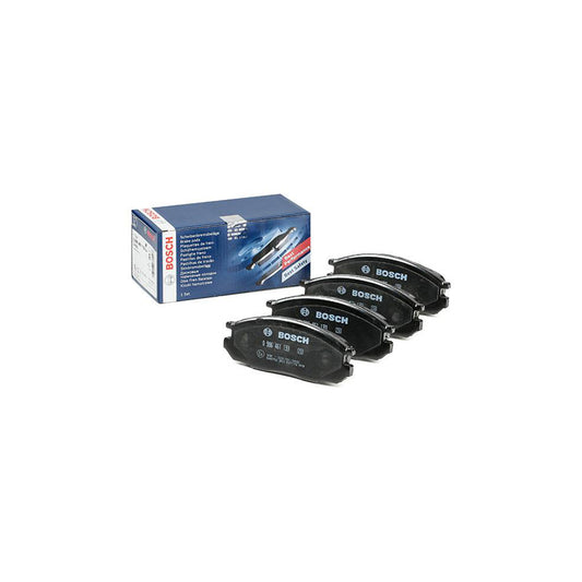 Bosch 0986461133 Brake Pad Set For Nissan Patrol With Anti Squeak Plate With Mounting Manual BP583