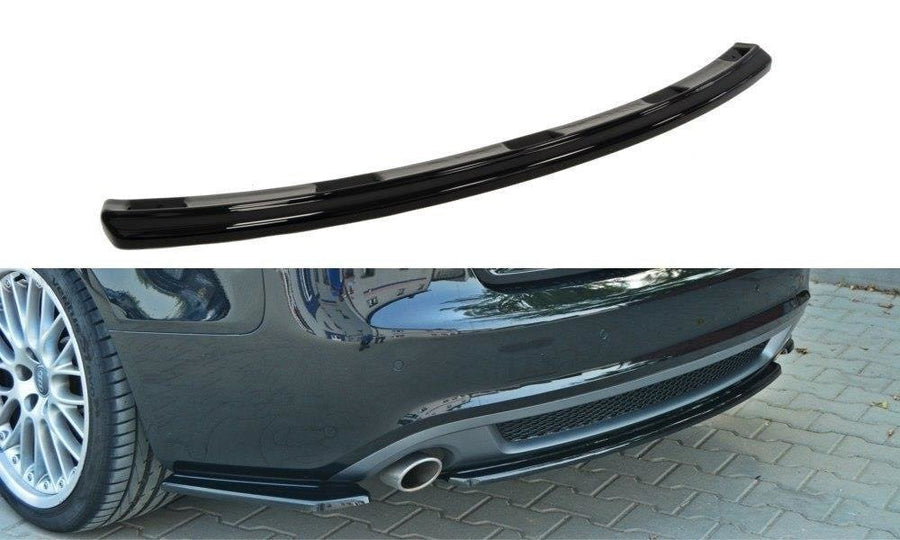 Maxton Design AU-A5-SLINE-RD1T Central Rear Splitter (without vertical bars) Audi A5 S-Line 8T Coupe / Sportback | Duco Car Parts UK Car Parts