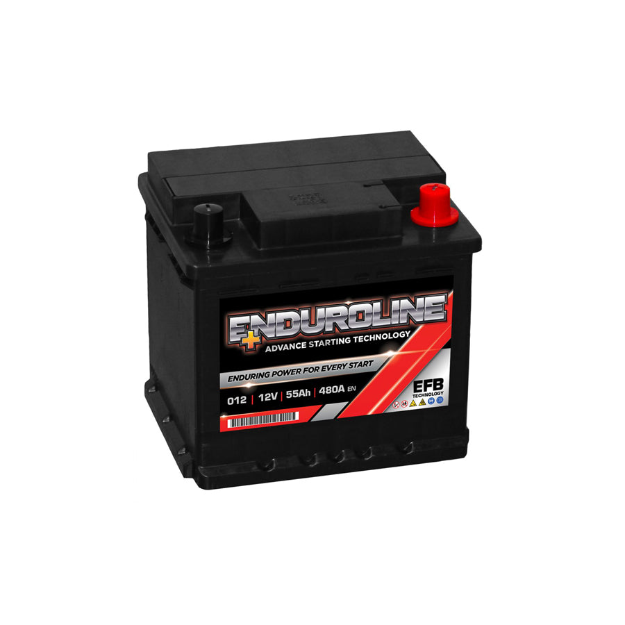 Enduroline 012 EFB Start Stop Car Battery 55Ah