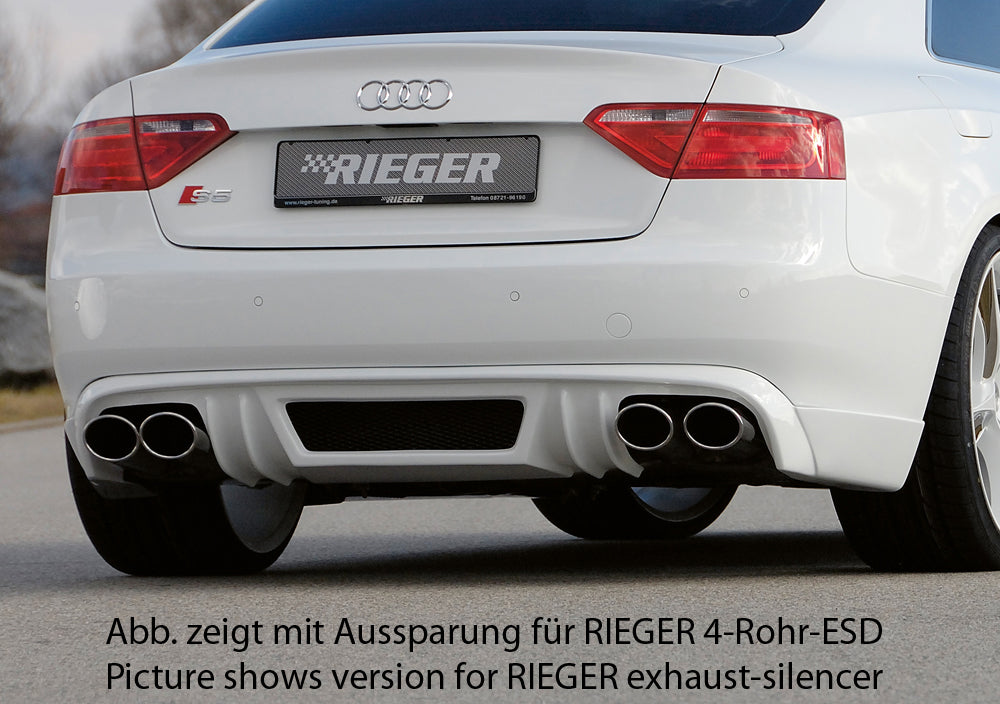 Rieger 00055424 Audi B8 B81 A5 Rear Diffuser