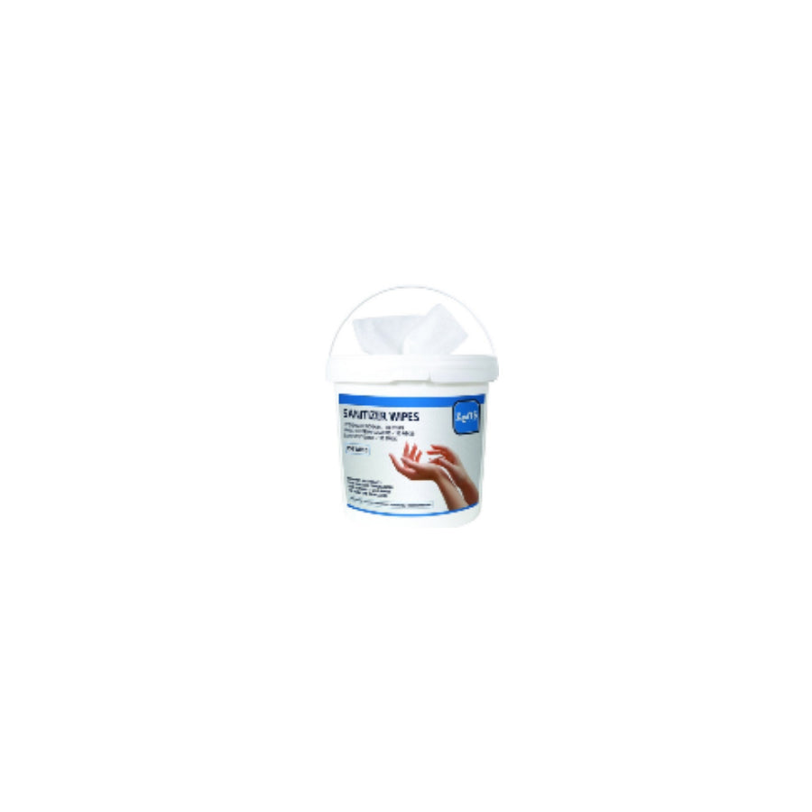 Zens 9200650 Hand cleaning wipes Bucket, Biodegradable, Quantity: 150