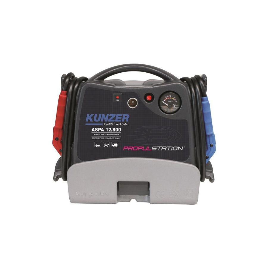 KUNZER ASPD 12/800 Battery Charger with jump starter, 35V, 12V