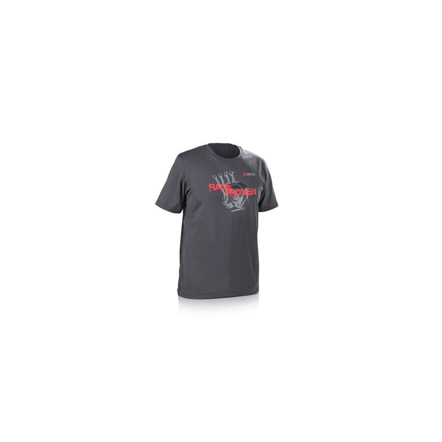 Akrapovic Lifestyle T-shirt Race Proven Men's Grey | Duco Car Parts UK Car Parts