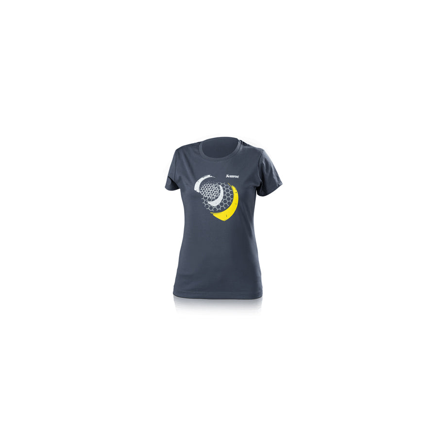 Akrapovic Lifestyle T-shirt Mesh Women's Blue-Grey | Duco Car Parts UK Car Parts