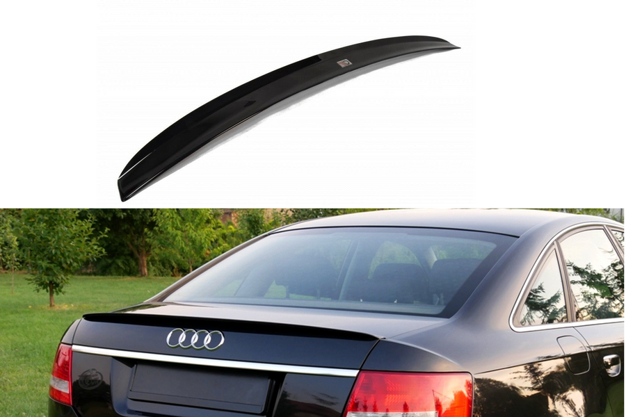 Maxton Design AU-A6-C6-SLINE-CAP1T Spoiler Cap Audi A6 S-Line C6 Sedan | Duco Car Parts UK Car Parts