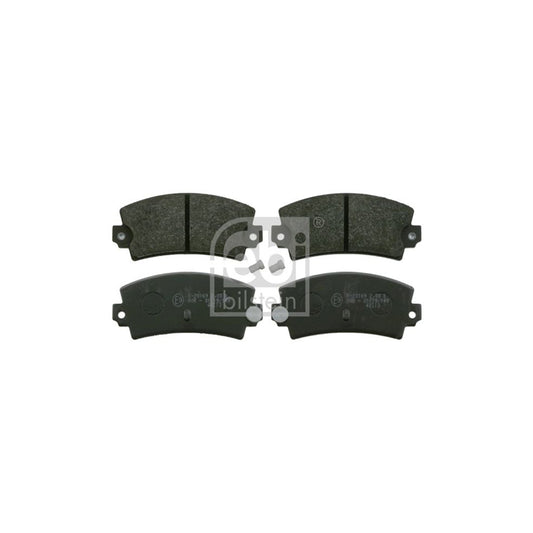 Febi Bilstein 16407 Brake Pad Set For Renault Espace Rear Axle With Acoustic Wear Warning