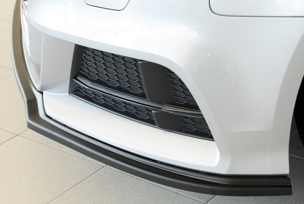 Rieger 00056812 Audi 8V Front Splitter (A3 & S3) -  Matte Black