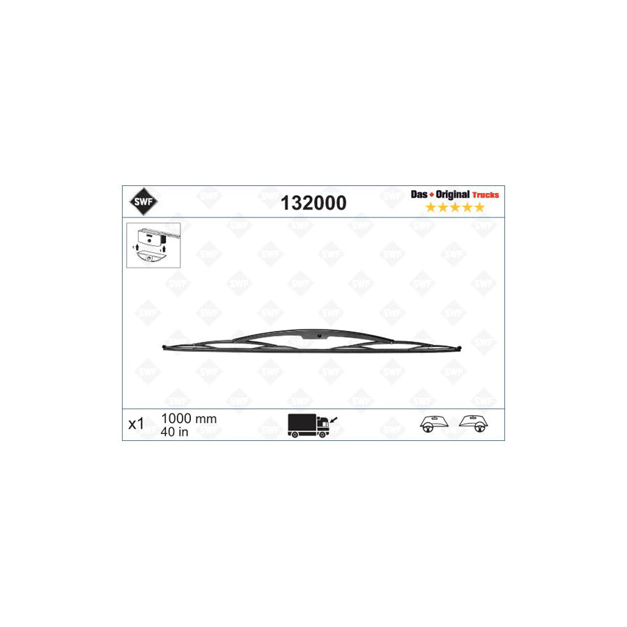 Swf 132000 Original Wiper Blade | Duco Car Parts UK Car Parts