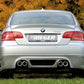 Rieger 00053437 BMW 3 Series E92 E93 Rear Diffuser for Twin Tailpipe Left & Right -  Matte Black