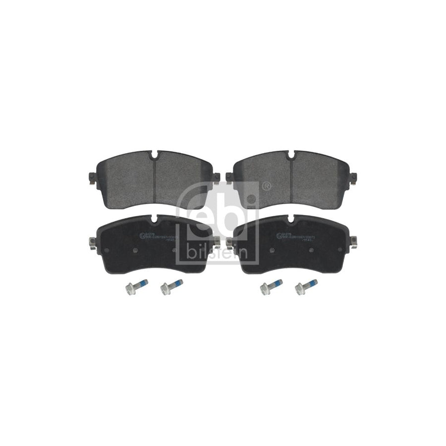 Febi Bilstein 116263 Brake Pad Set Front Axle Prepared For Wear Indicator With Bolts Screws