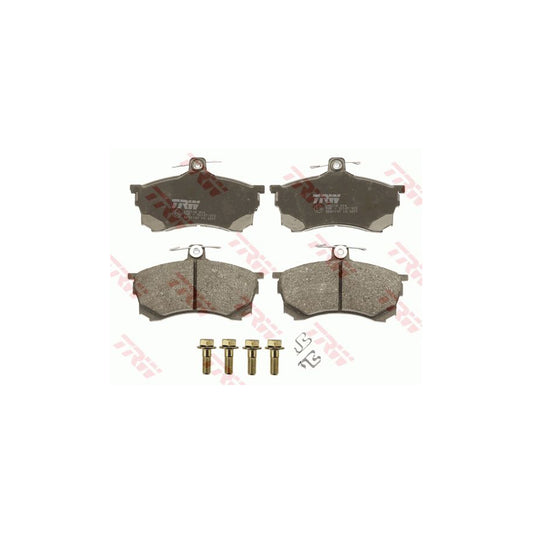 TRW Gdb1197 Brake Pad Set For Mitsubishi Carisma With Acoustic Wear Warning, With Brake Caliper Screws, With Accessories