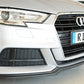 Rieger 00056812 Audi 8V Front Splitter (A3 & S3) -  Matte Black