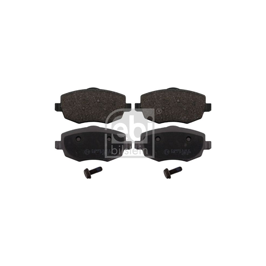 Febi Bilstein 116098 Brake Pad Set For Lancia Ypsilon Ii 843 Front Axle With Bolts Screws