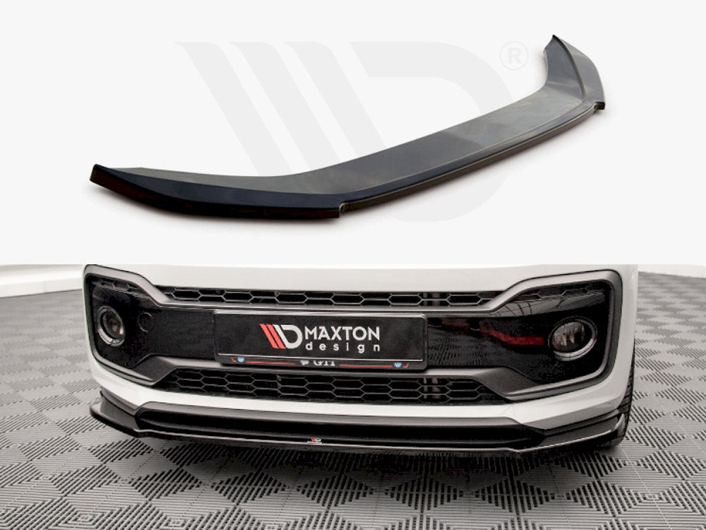 Maxton Design VW-UP-1-GTI-FD1T Front Splitter VW up GTI (2018-) | Duco Car Parts UK Car Parts