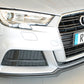 Rieger 00056812 Audi 8V Front Splitter (A3 & S3) -  Matte Black