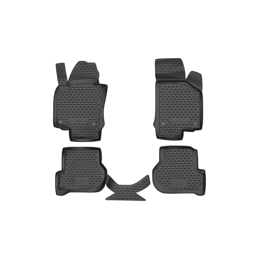 WALSER XTR 75051 Floor mat set Front and Rear