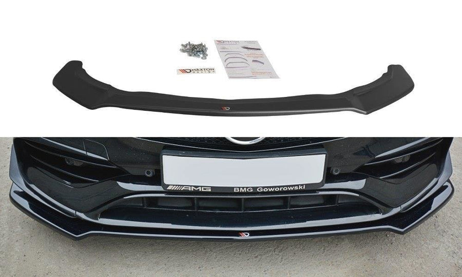 Maxton Design ME-CLA-117F-AMG-FD2T Front Splitter V.2 Mercedes Benz CLA 45 AMG C117 (Facelift) | Duco Car Parts UK Car Parts