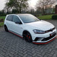 Maxton Design Volkswagen Golf GTI Clubsport MK7 Side Skirts Diffusers