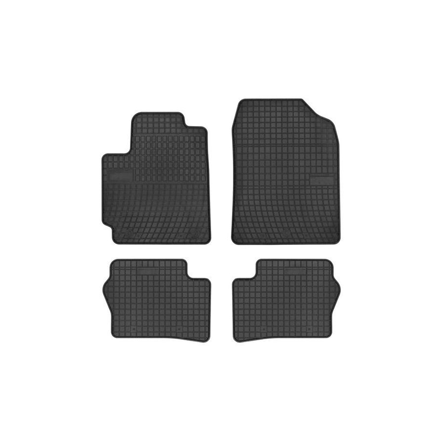FROGUM 547938 Floor mat set for KIA Picanto III (JA) Elastomer, Front and Rear, Quantity: 4, Black
