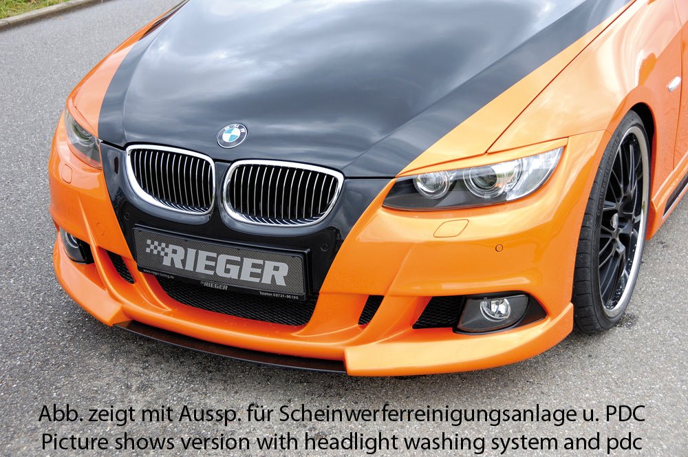 Rieger 00053433 BMW 3 Series E92 E93 Front Bumper