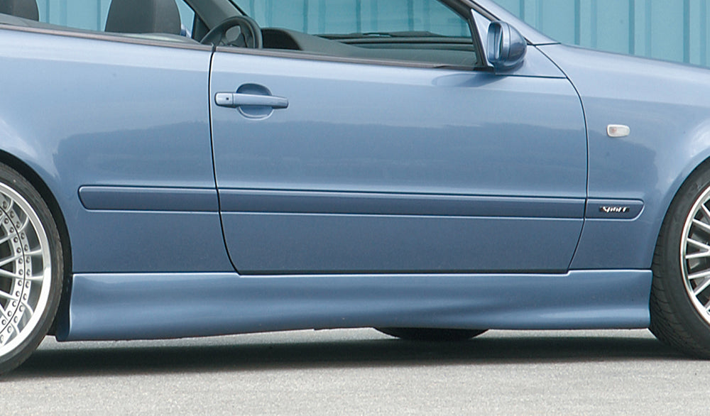 Rieger 00071004 Mercedes-Benz W208 CLK Right Side Skirt