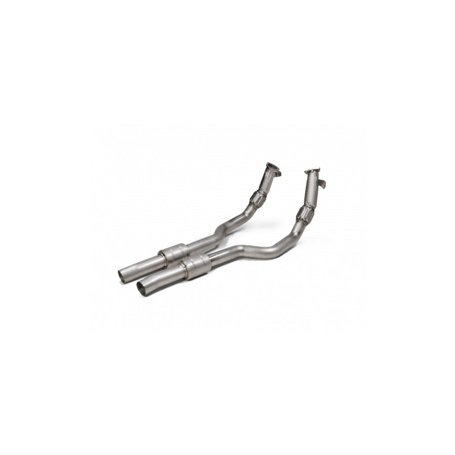 Akrapovic L-AU/SS/8 Audi C7 Link Pipe Set (SS) (Inc. RS 6 & RS 7) | Duco Car Parts UK Car Parts