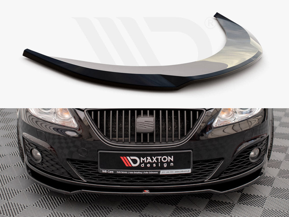 Maxton Design SE-EX-1-K-FD2T Front Splitter V.2 Seat Exeo (2008-2013) | Duco Car Parts UK Car Parts