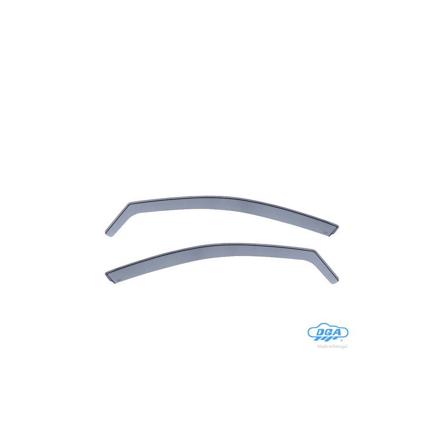 DGA 15030 Wind deflectors suitable for MERCEDES-BENZ A-Class (W176) Arrow direction, Front, inner