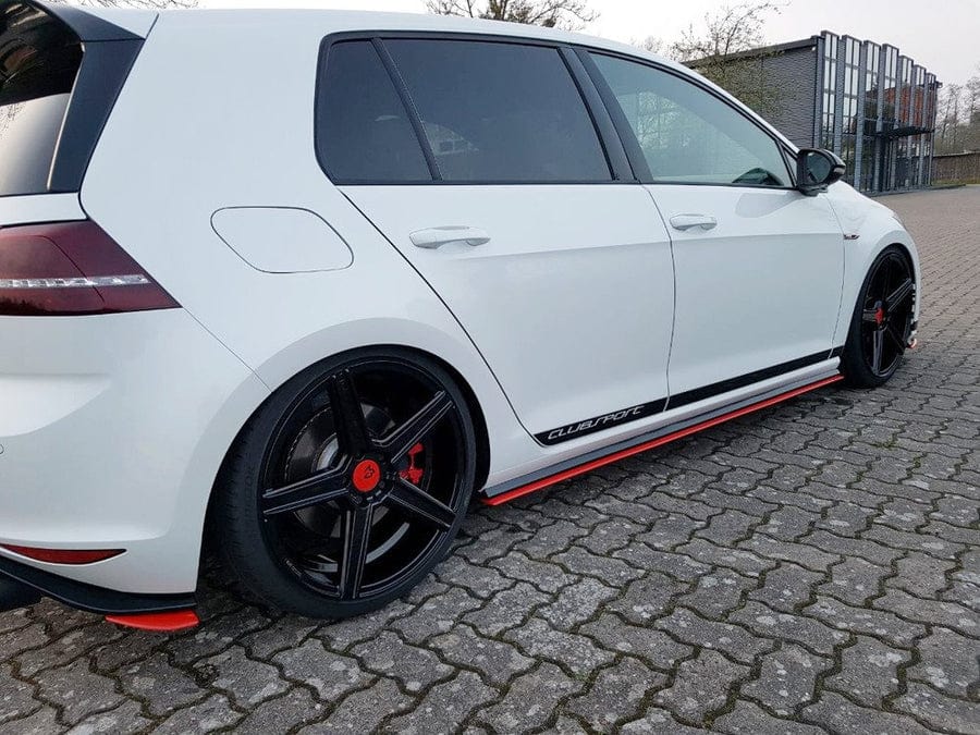 Maxton Design VW-GO-7-GTI-CS-SD1T Side Skirts Diffusers Volkswagen Golf GTI Clubsport MK7 | Duco Car Parts UK Car Parts