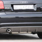 Rieger 00099832 Audi 8P A3 Rear Diffuser for Original Tailpipe Left - Carbon-Look