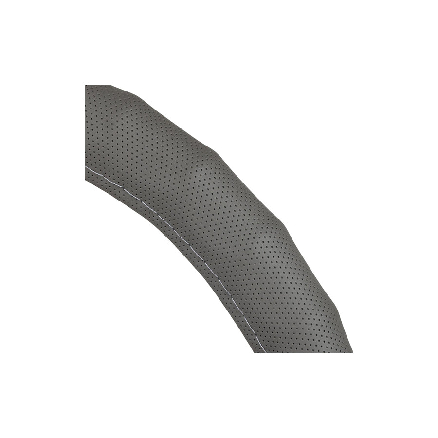 HEYNER SOFT COMFORT PRO 600200 Steering wheel cover Grey, ?: 37-39cm, PVC