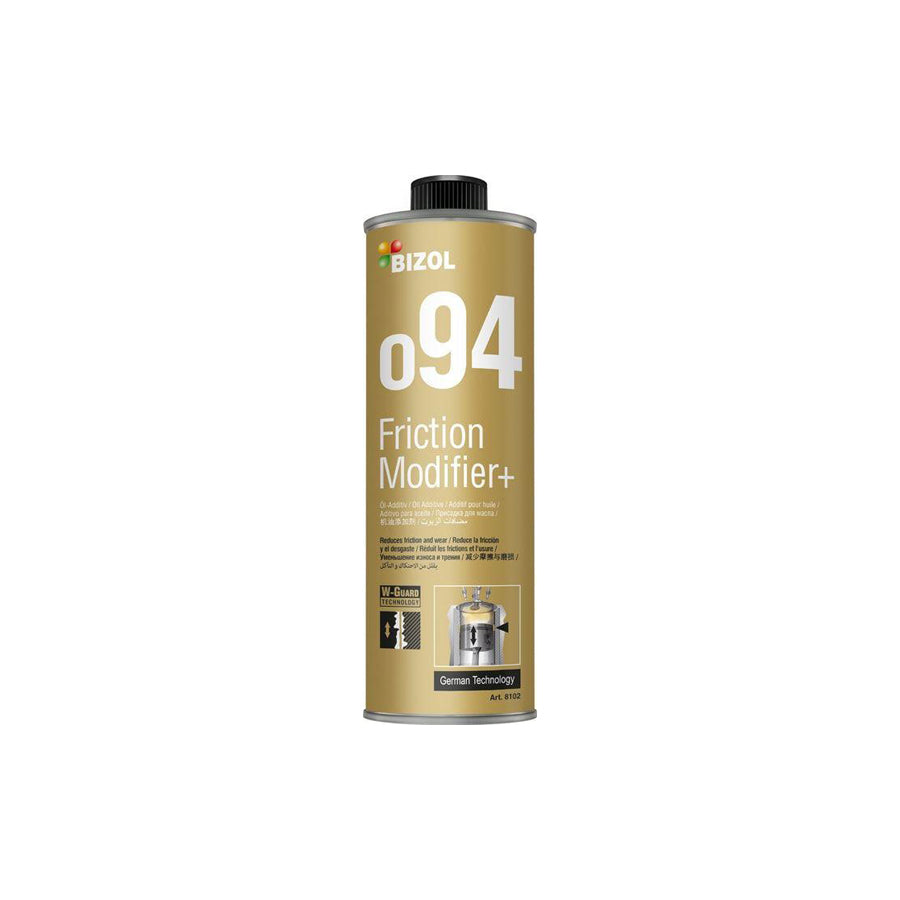 BIZOL Friction Modifier+, o94 8102 Engine Oil Additive | Duco Car Parts UK Car Parts