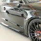 Rieger 00056815 Audi 8V RS3 Right Side Skirt Splitter -  Matte Black