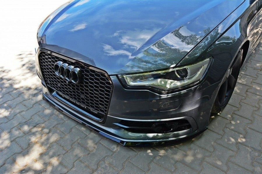 Maxton Design Audi S6 / A6 S-Line C7 Front Splitter V.2