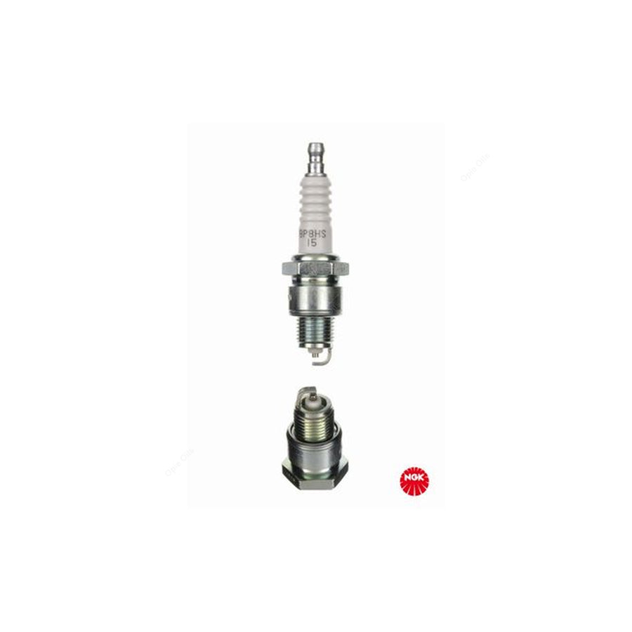NGK BP8HS-15 (6729) - Standard Spark Plug / Sparkplug - Projected Centre Electrode