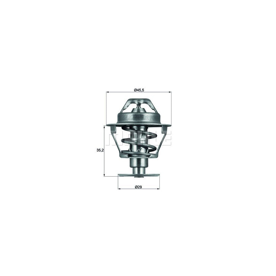 MAHLE ORIGINAL TX 81 89D Engine thermostat Opening Temperature: 89°C, with seal
