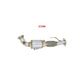 Stone Exhaust Ford MK5 Mondeo 2.0T Eddy Catalytic Downpipe