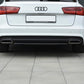 Maxton Design Audi A6 S-Line C7 FL Central Rear Splitter