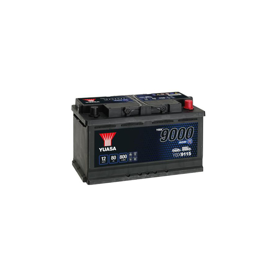 Yuasa YBX9115 12v 80Ah AGM Start Stop Plus Battery