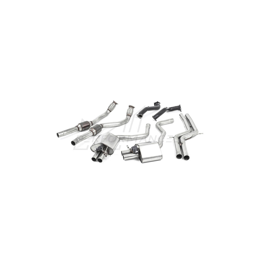 MillTek Audi C7 RS6 Biturbo Quattro Full Exhaust System (4.0 TFSI)